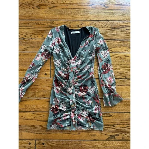 Amanda Uprichard Floral dress Size S NWOT - Picture 3 of 6